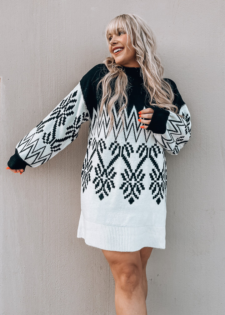 Take Me to Aspen Sweater Dress