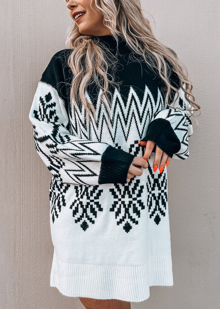 Take Me to Aspen Sweater Dress