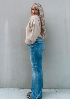 Kyle High Rise Wide Leg Denim