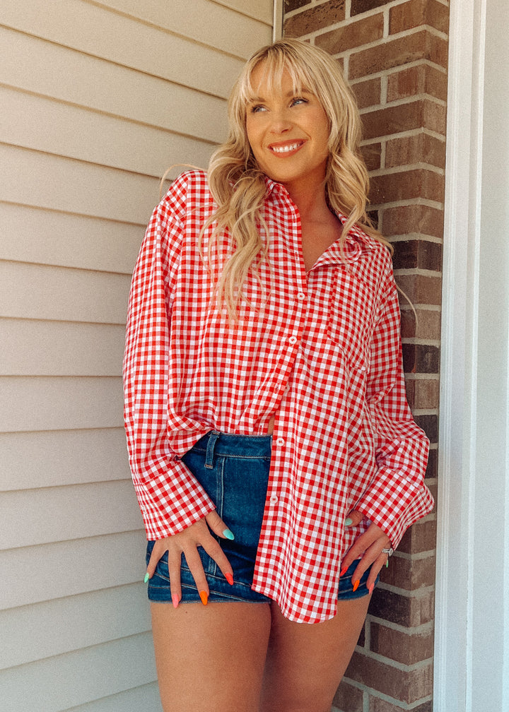 Portside Picnic Oversized Shirt