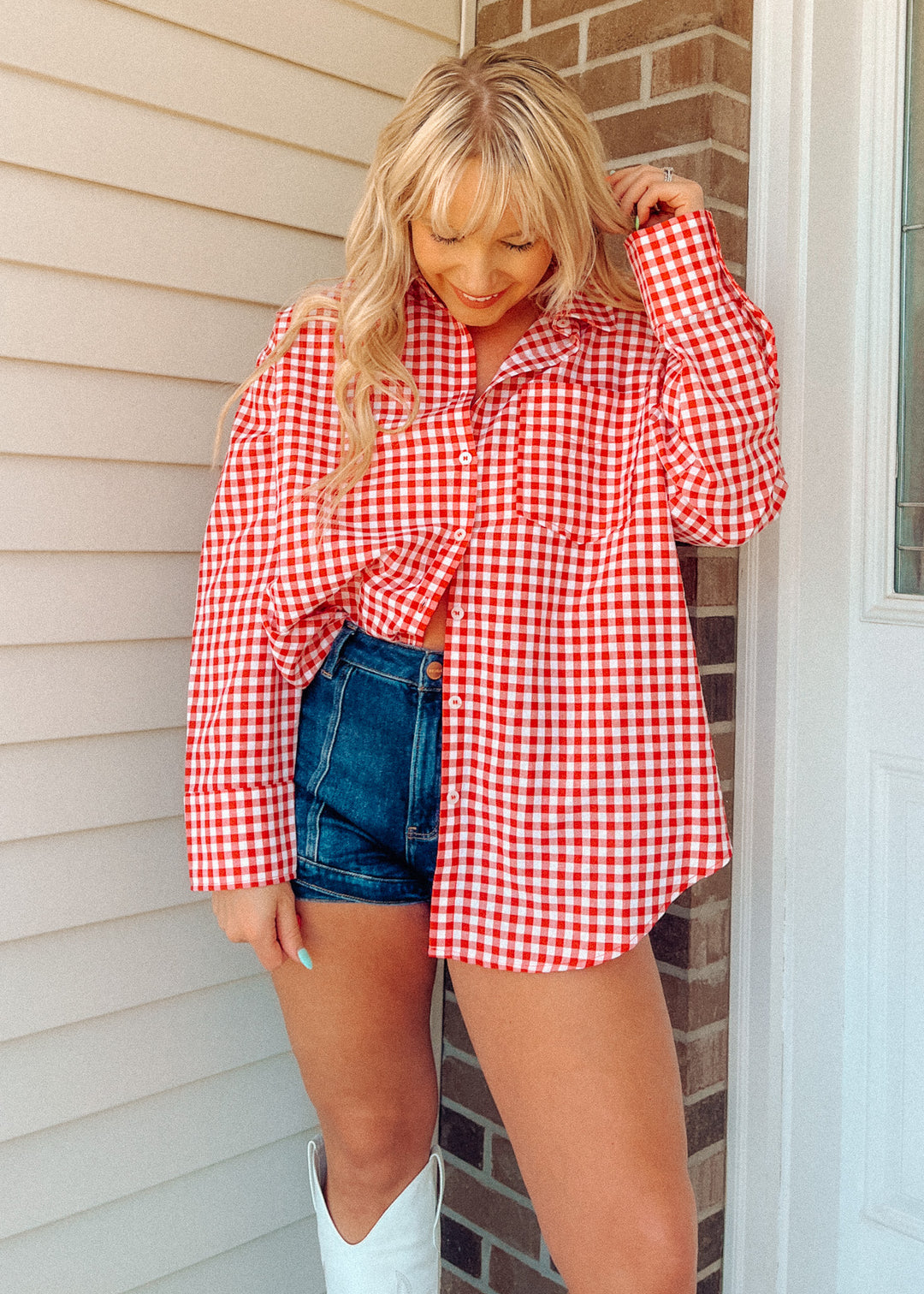 Portside Picnic Oversized Shirt