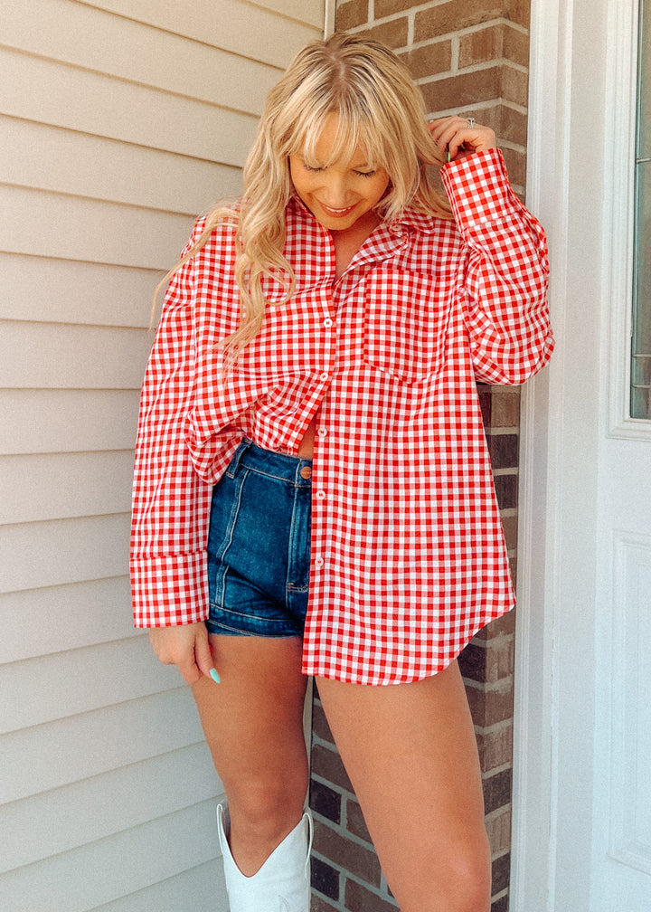 Portside Picnic Oversized Shirt