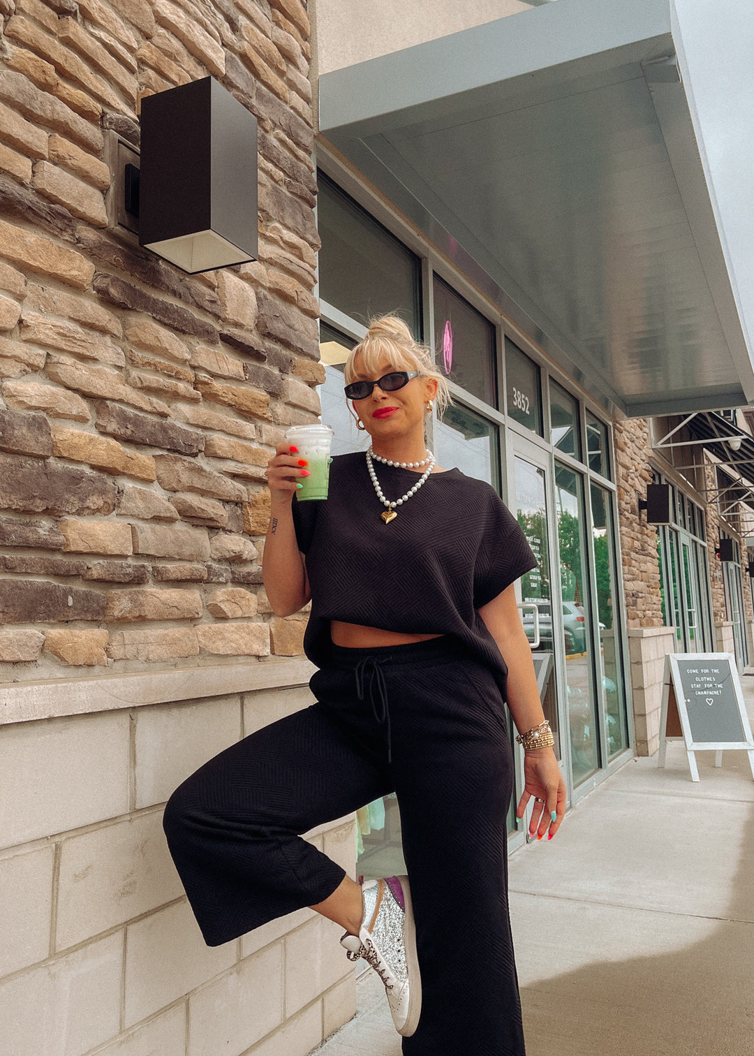 Jet Setter Black Top