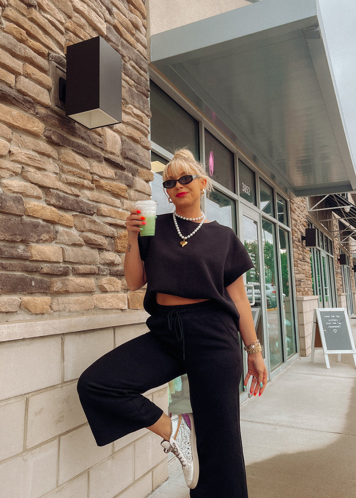 Jet Setter Black Top