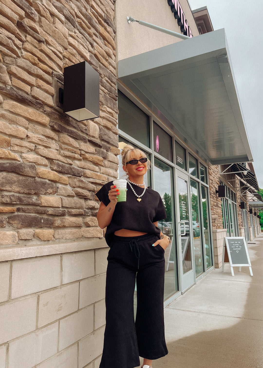 Jet Setter Black Top