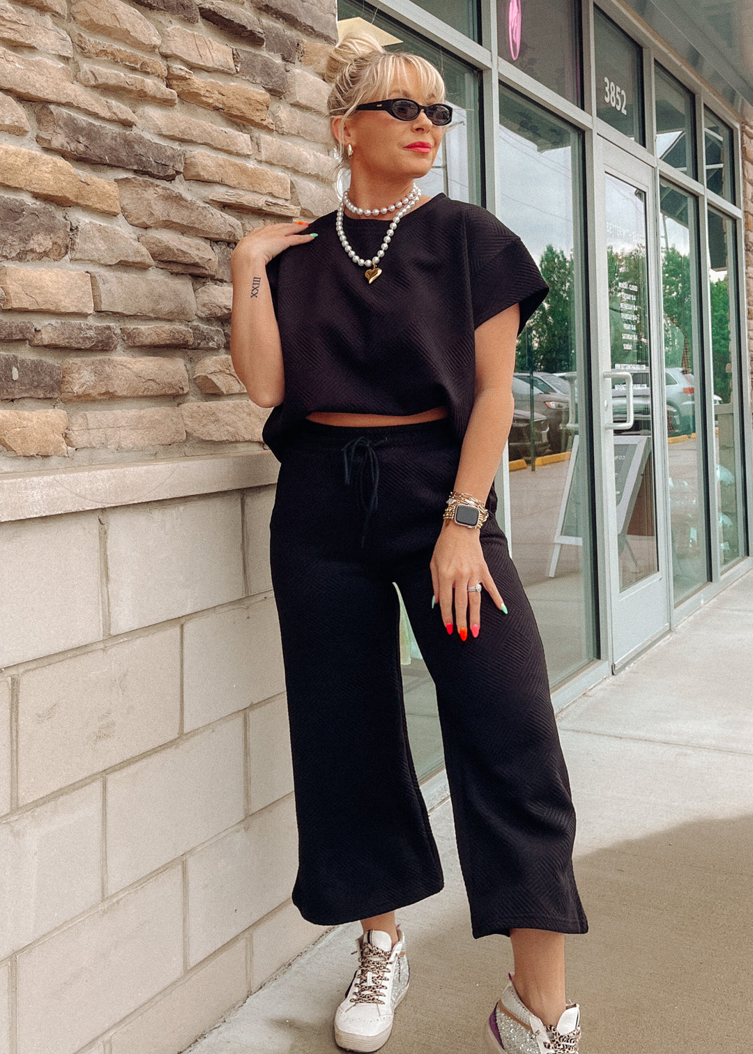 Jet Setter Black Top