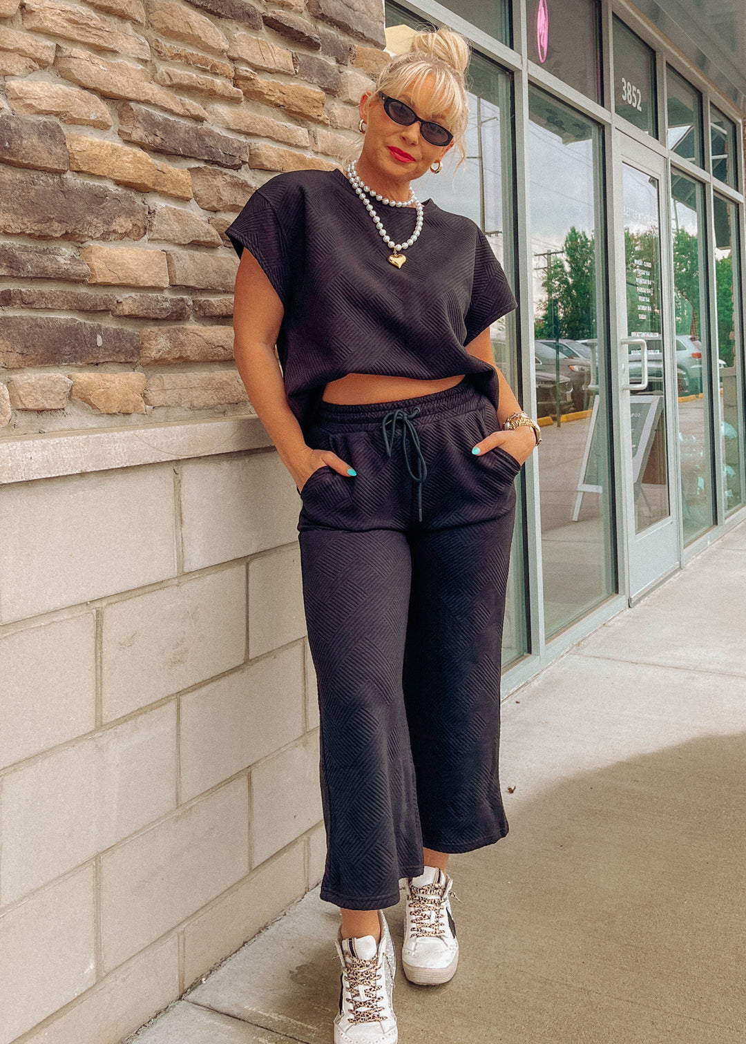 Jet Setter Black Top