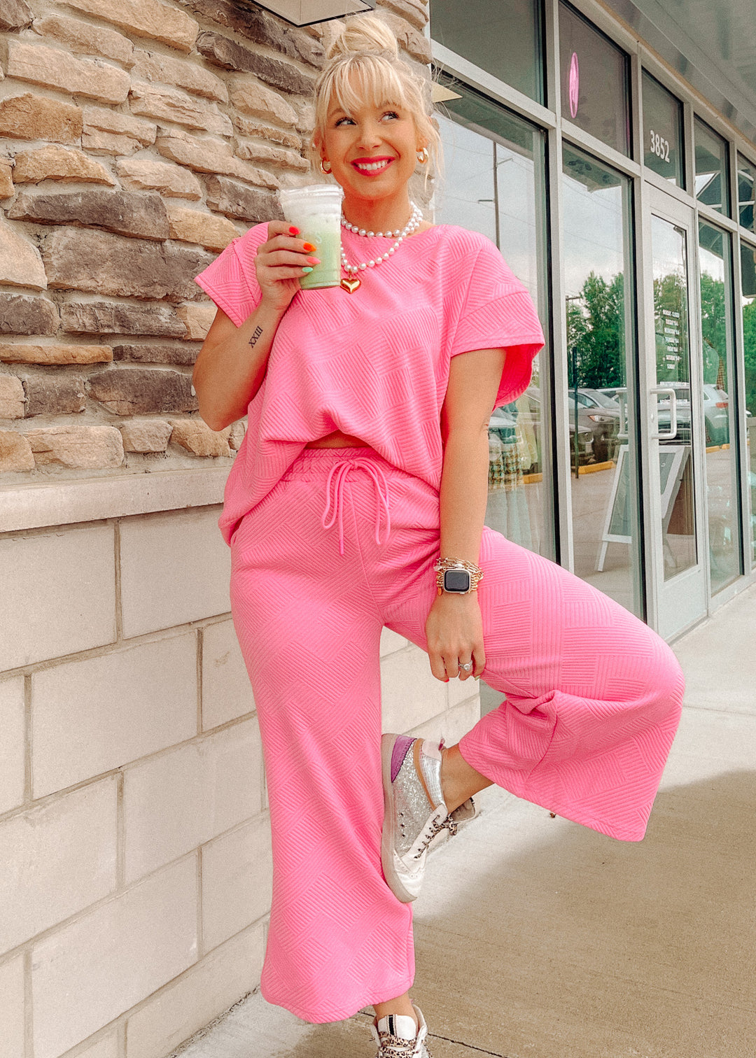 Jet Setter Bubblegum Top