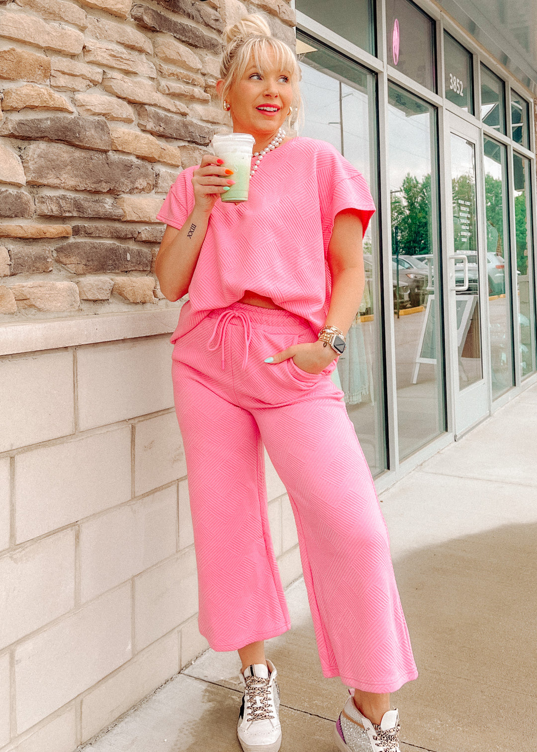 Jet Setter Bubblegum Top