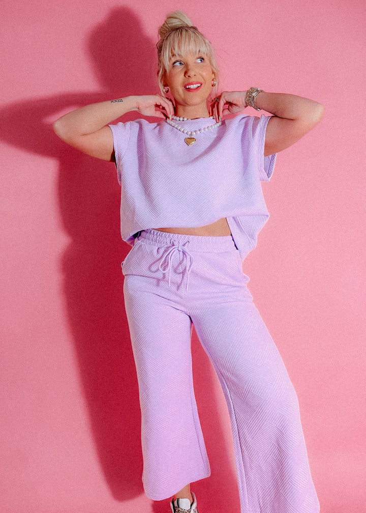 Jet Setter Lavender Top