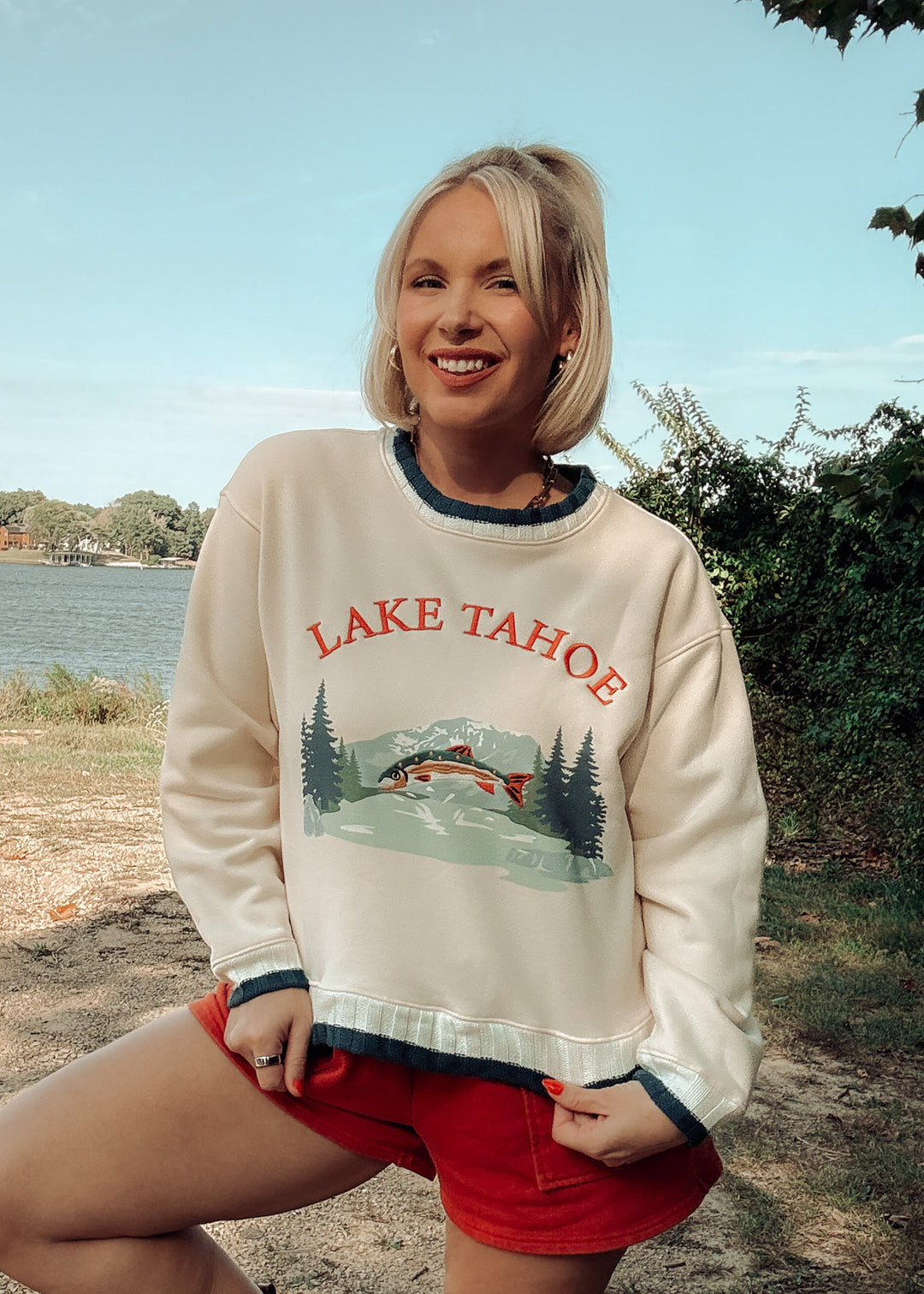 Lake Tahoe Graphic Sweatshirt