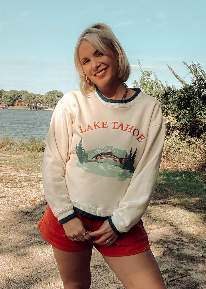 Lake Tahoe Graphic Sweatshirt
