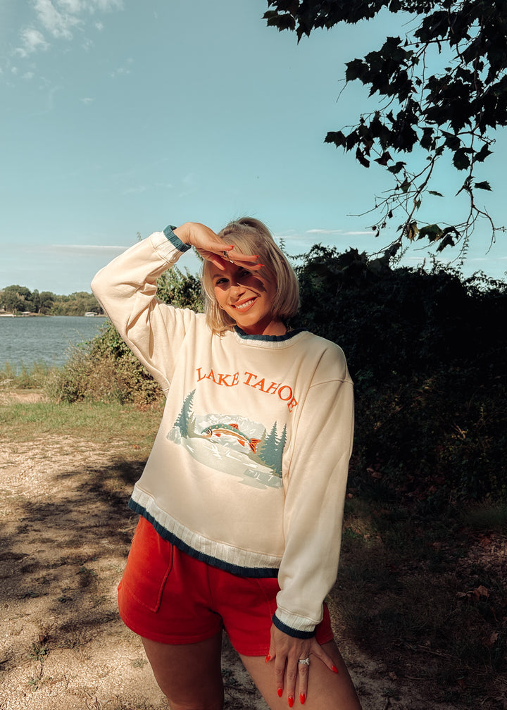 Lake Tahoe Graphic Sweatshirt