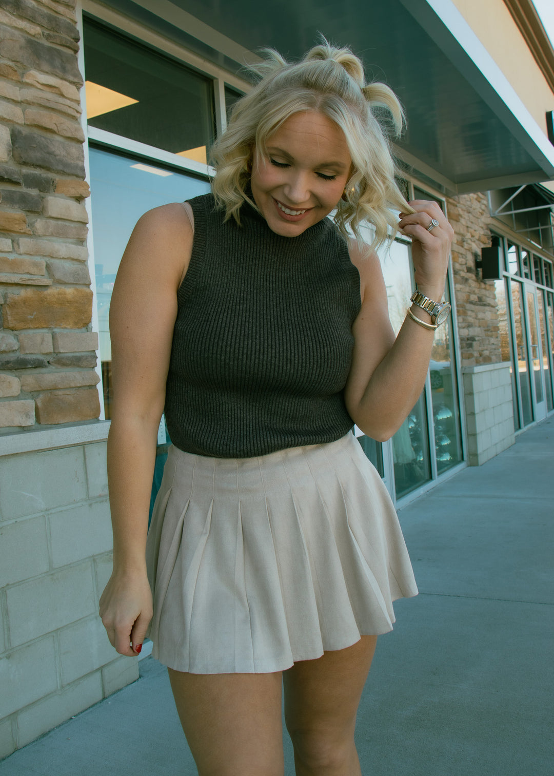 ribbed top