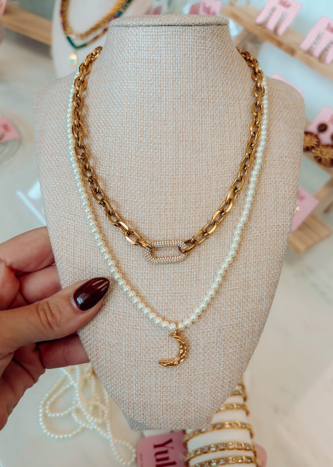 Crescent Moon Necklace