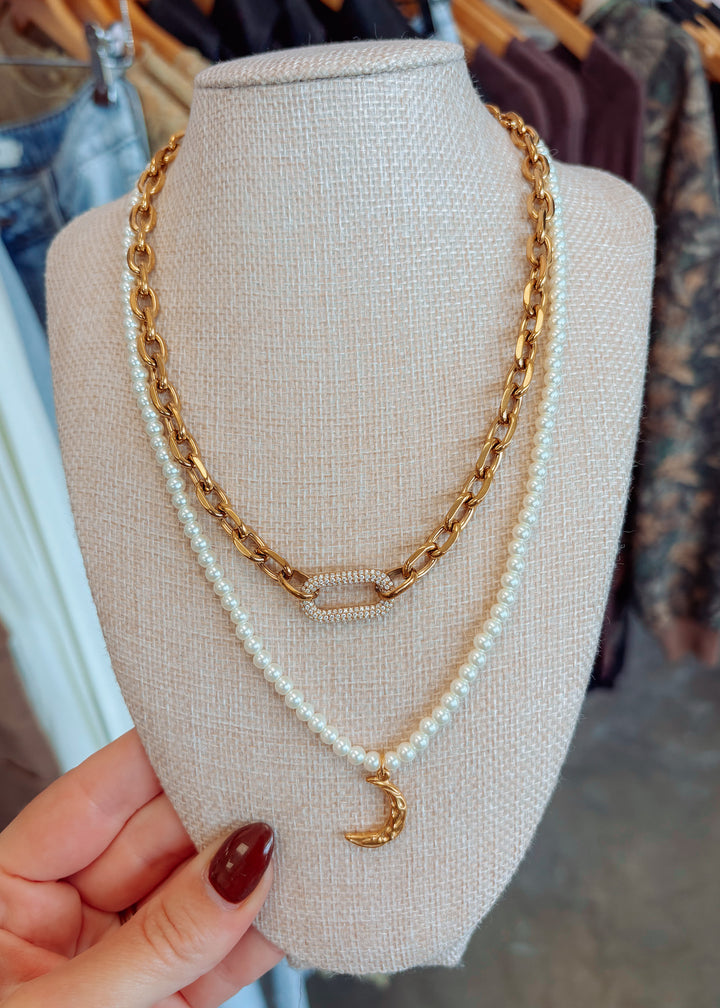 Crescent Moon Necklace