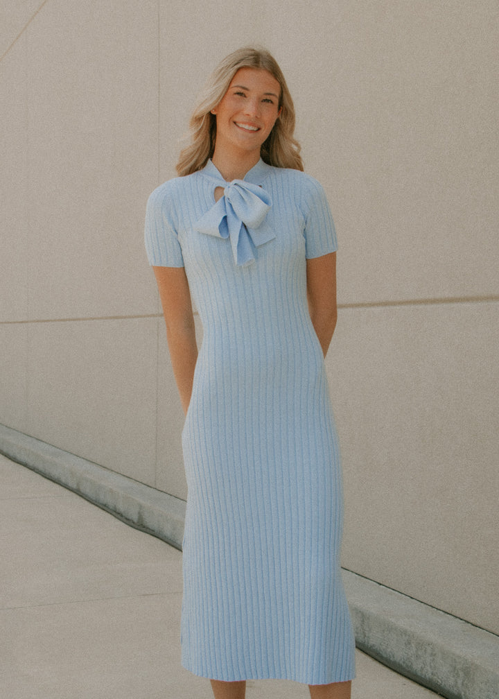 Powder Blue Maxi Dress