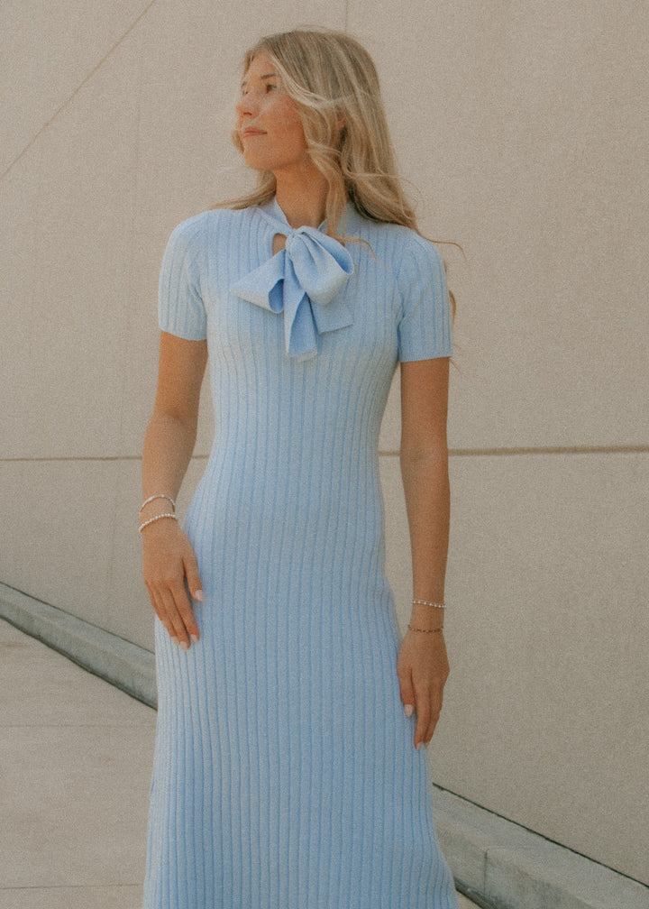 Powder Blue Maxi Dress