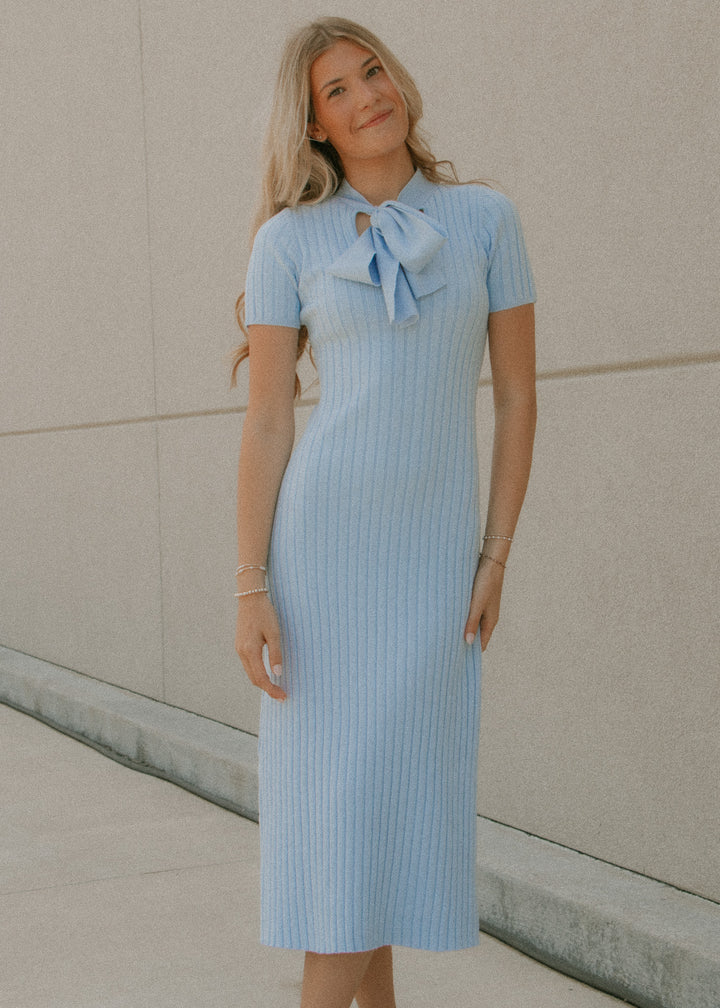 Powder Blue Maxi Dress