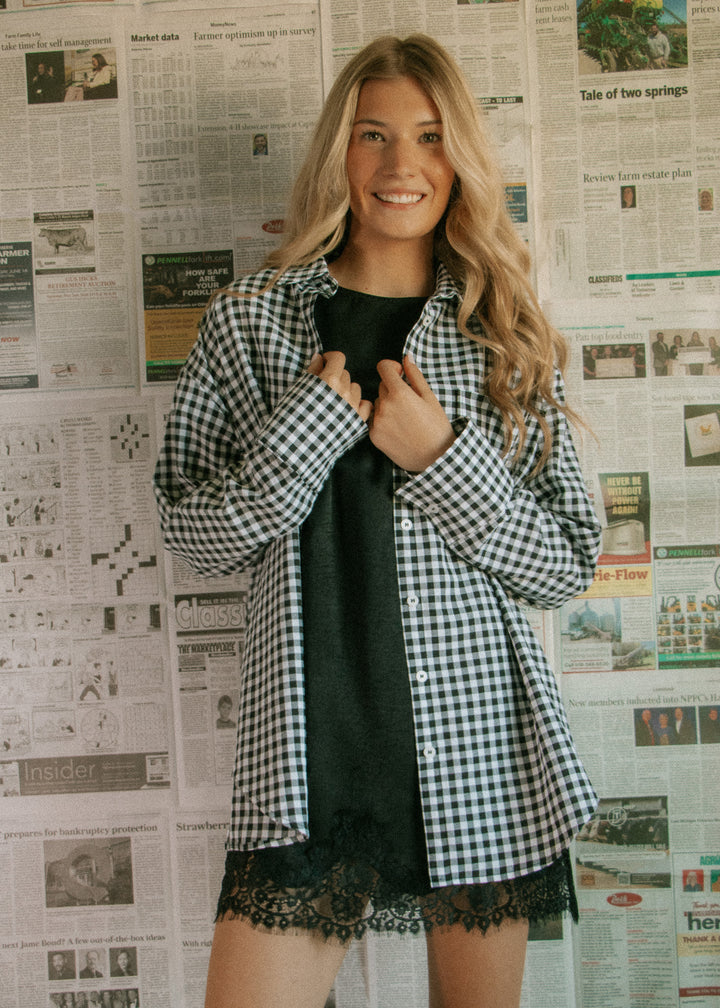 Picnic After Dark Oversized Shirt