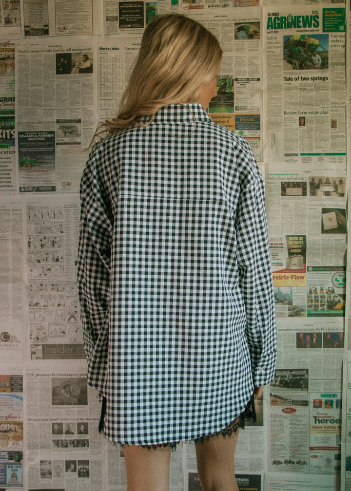 Picnic After Dark Oversized Shirt