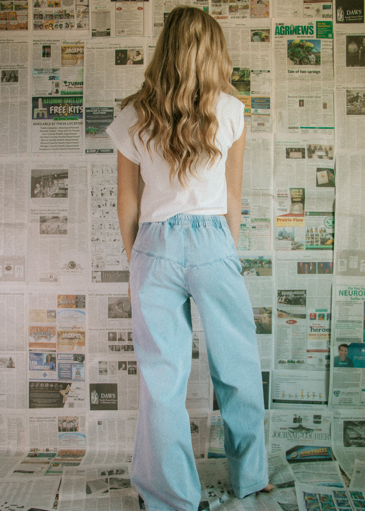 The Kylie Wide Leg Jean