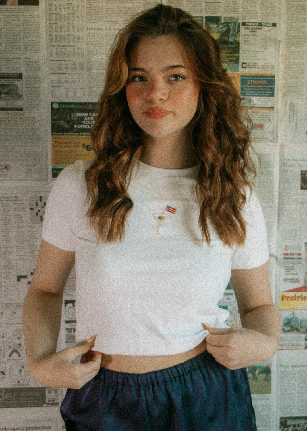 Stars, Stripes, and Martinis Tee