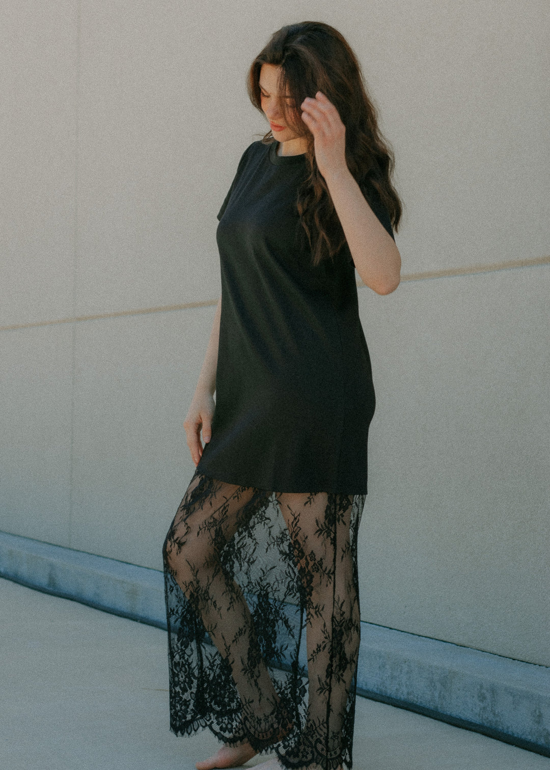 Black Belle Lace Dress
