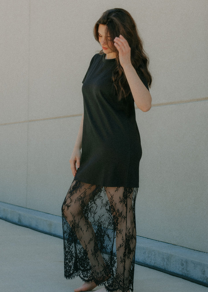 Black Belle Lace Dress