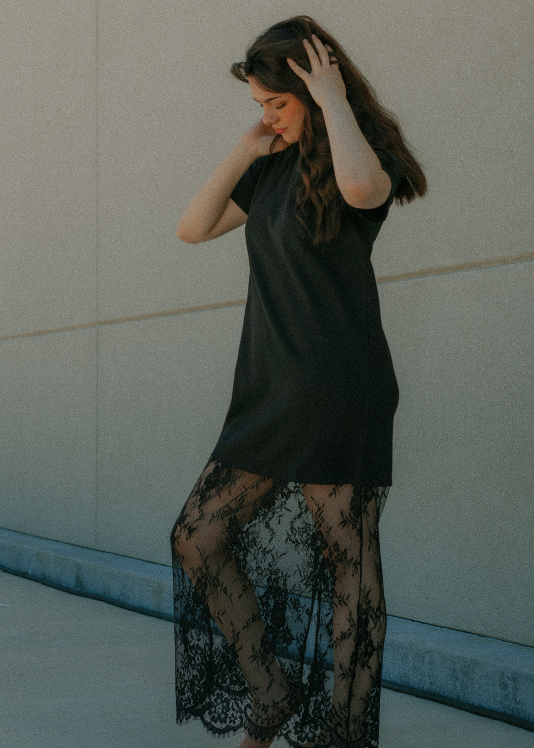 Black Belle Lace Dress