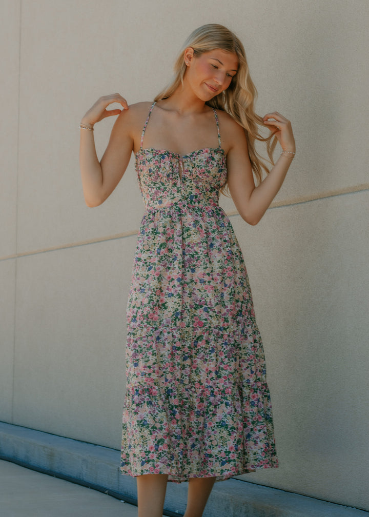 Picked for You Floral Midi Dress