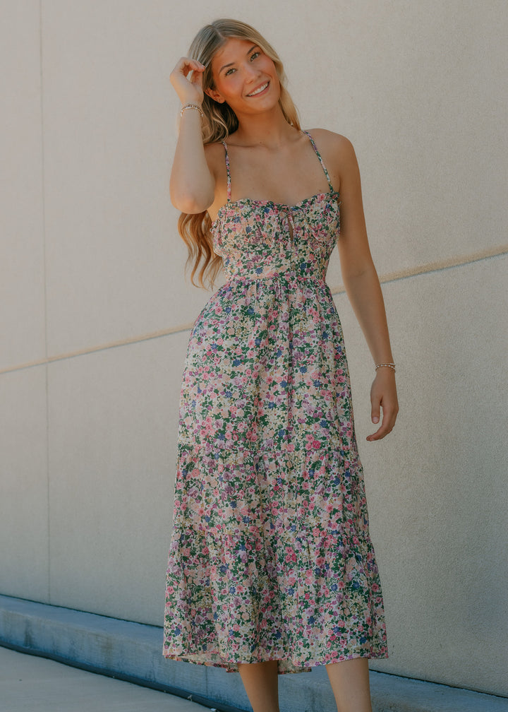 Picked for You Floral Midi Dress