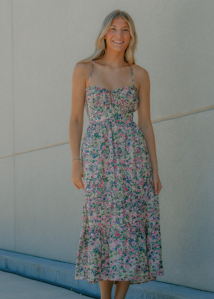 Picked for You Floral Midi Dress