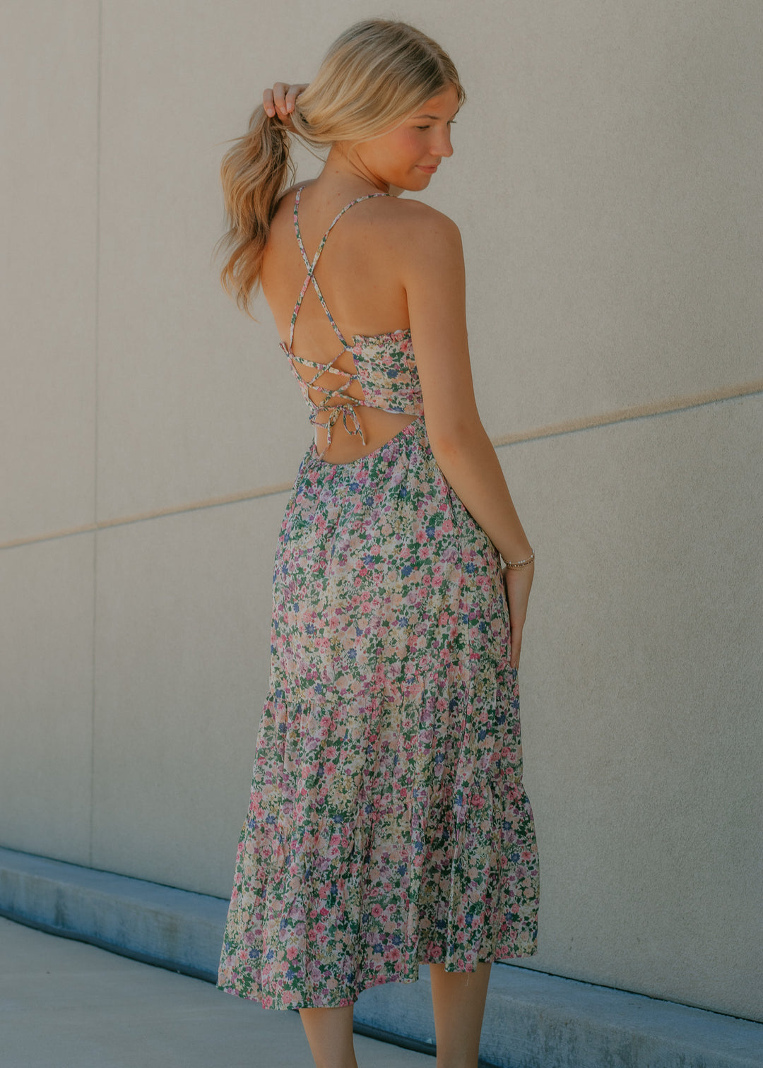 Picked for You Floral Midi Dress