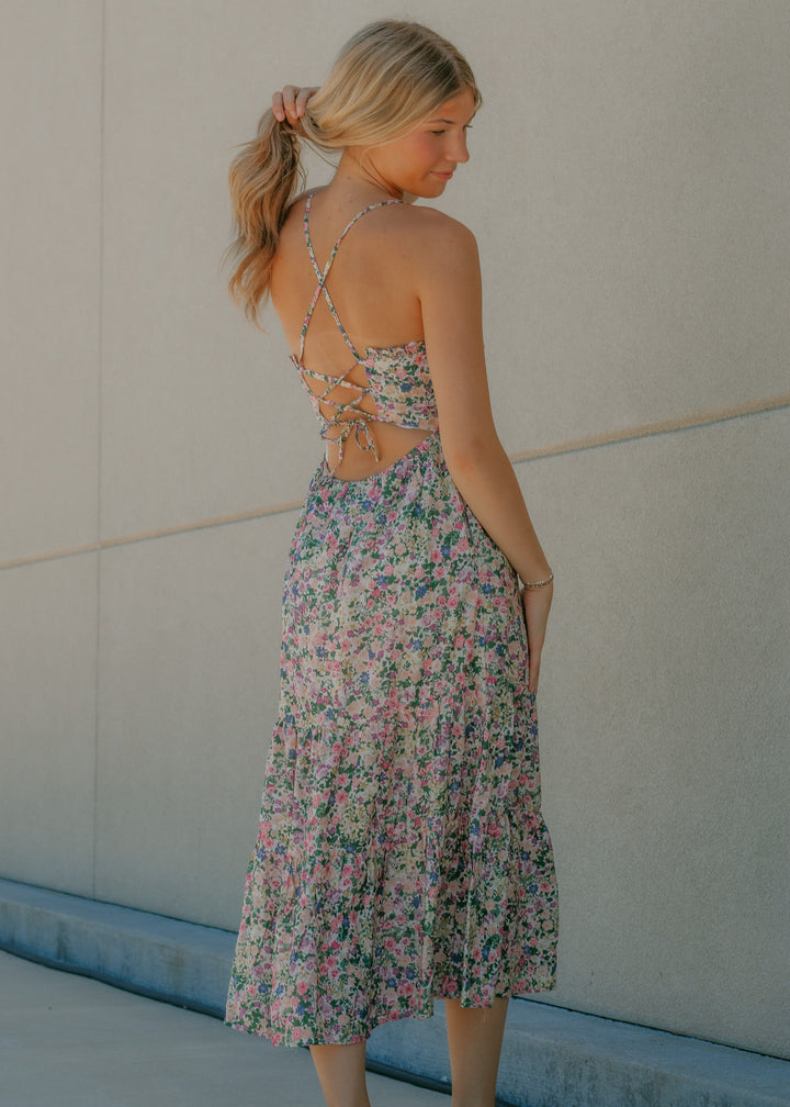 Picked for You Floral Midi Dress