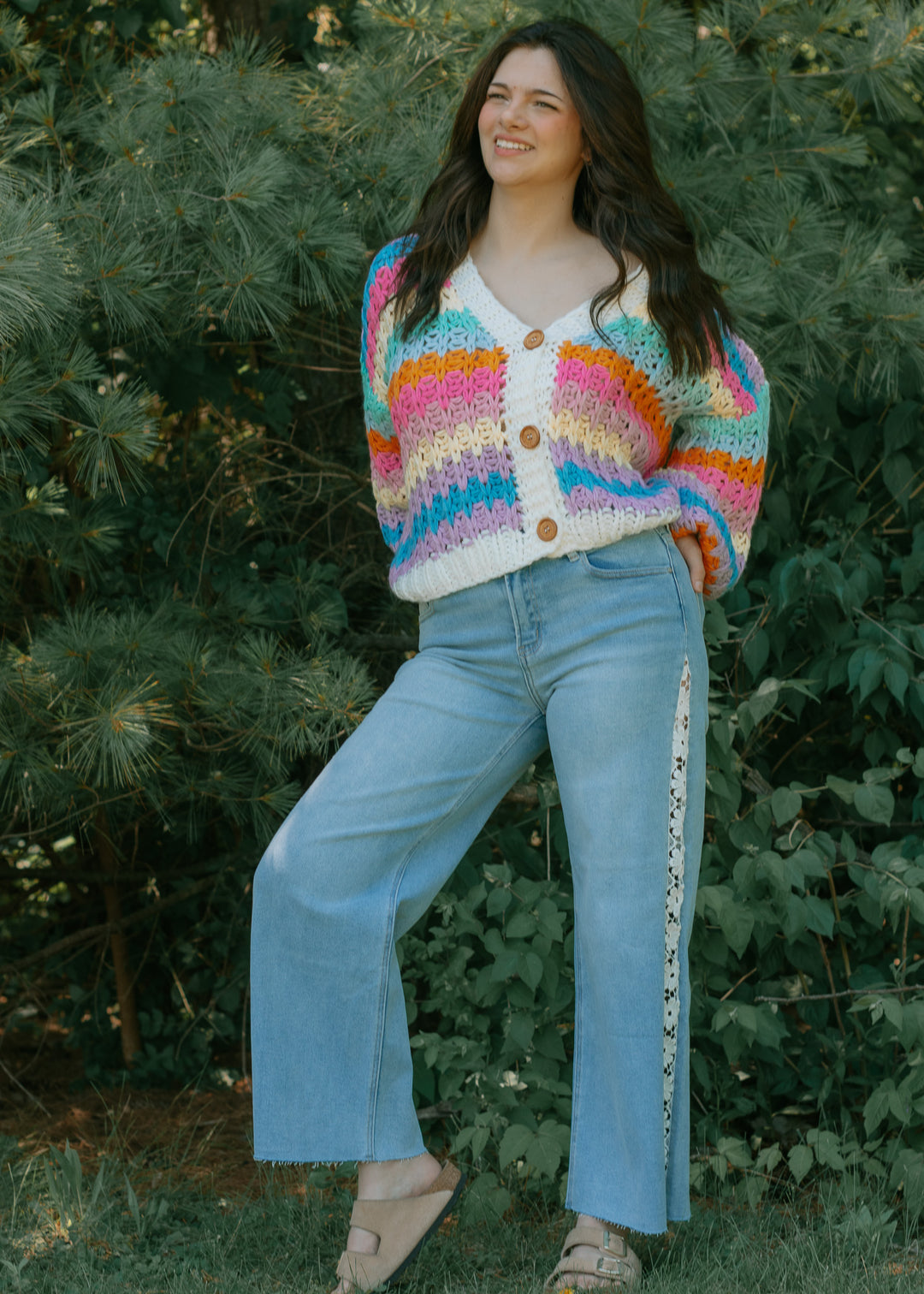 Flower Child Denim Jeans