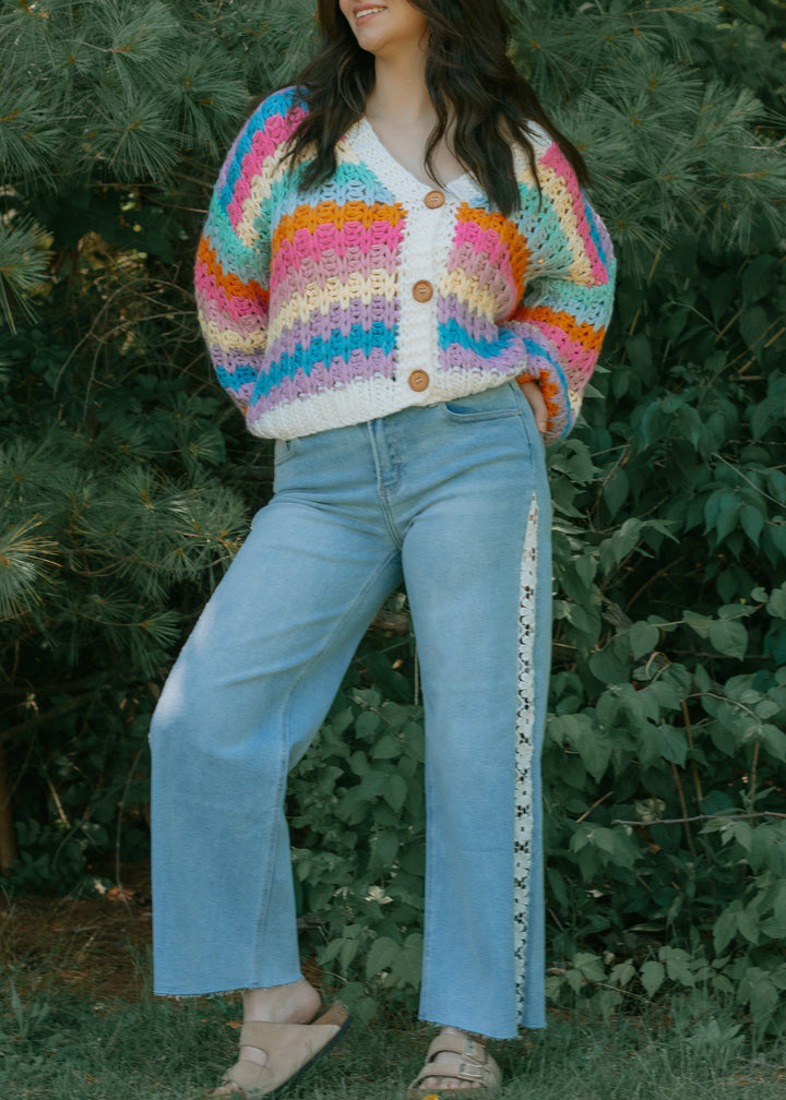 Flower Child Denim Jeans