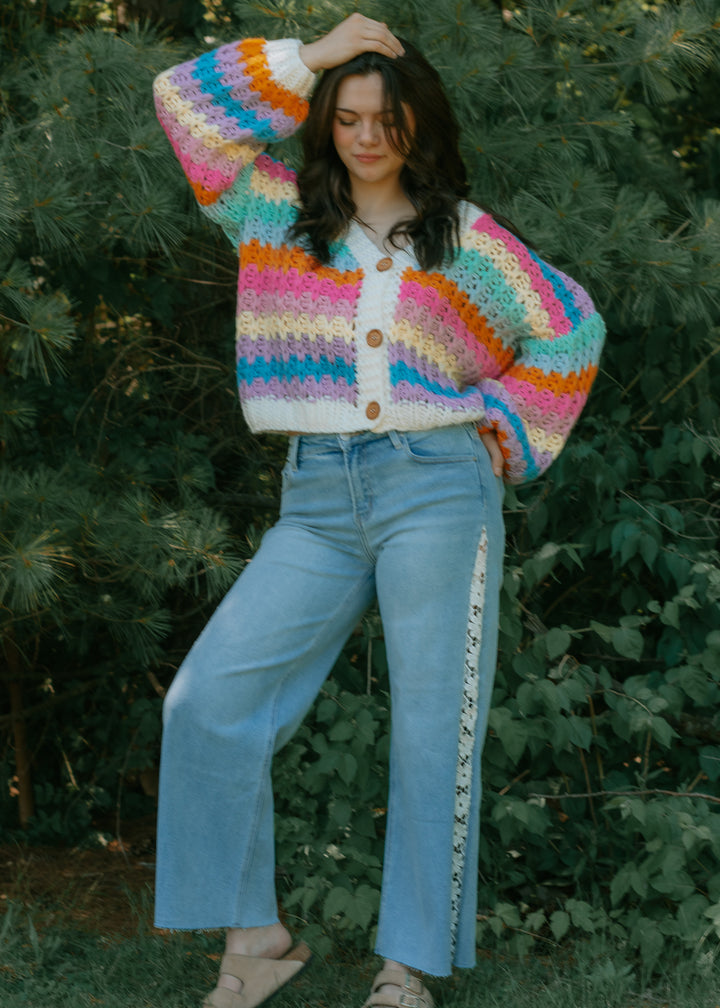 Flower Child Denim Jeans