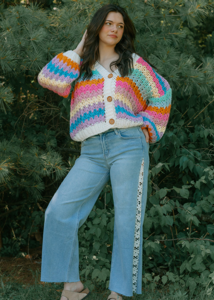 Flower Child Denim Jeans