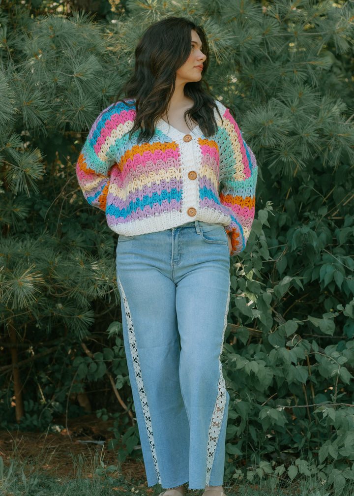 Flower Child Denim Jeans