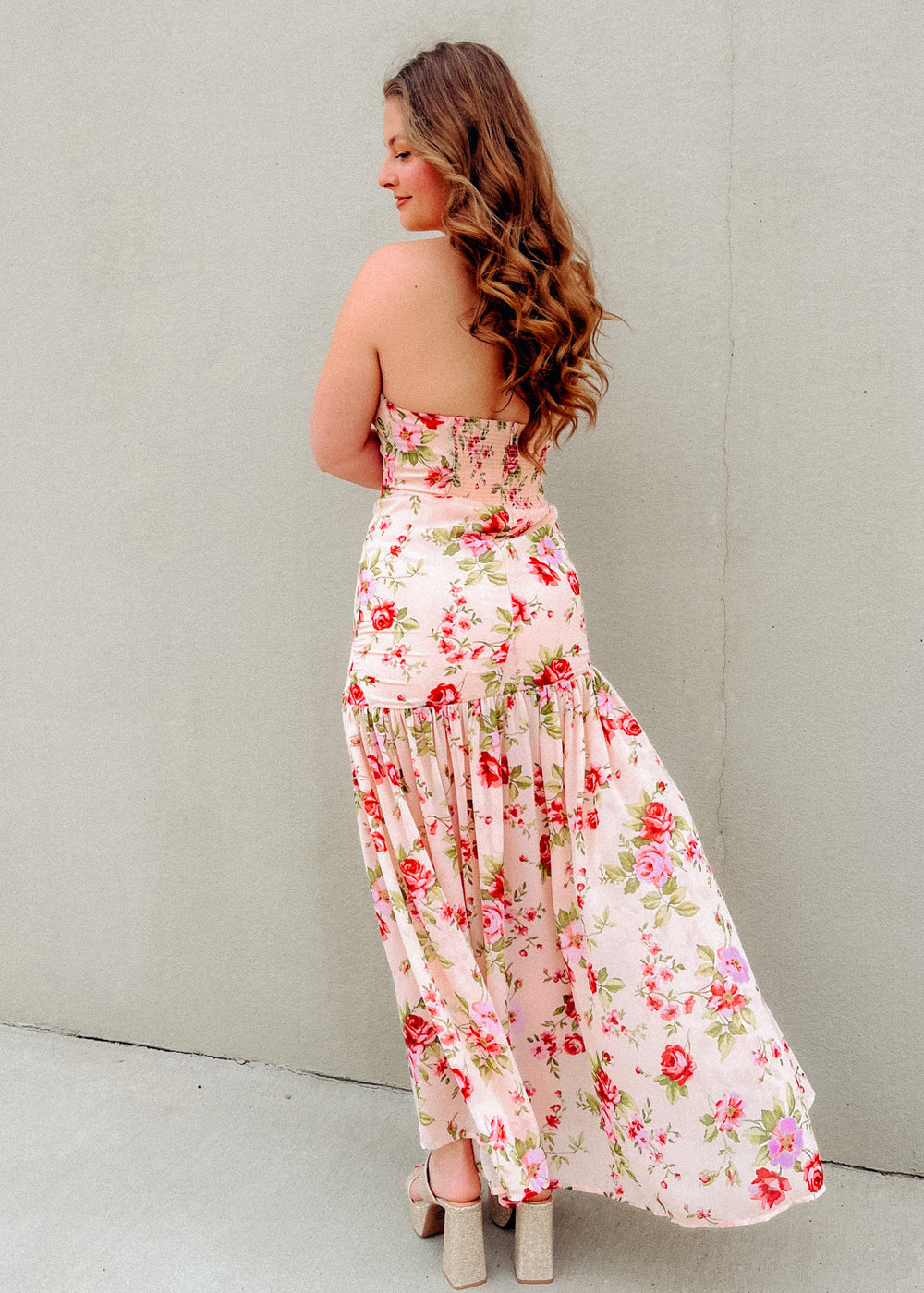 strapless dress 