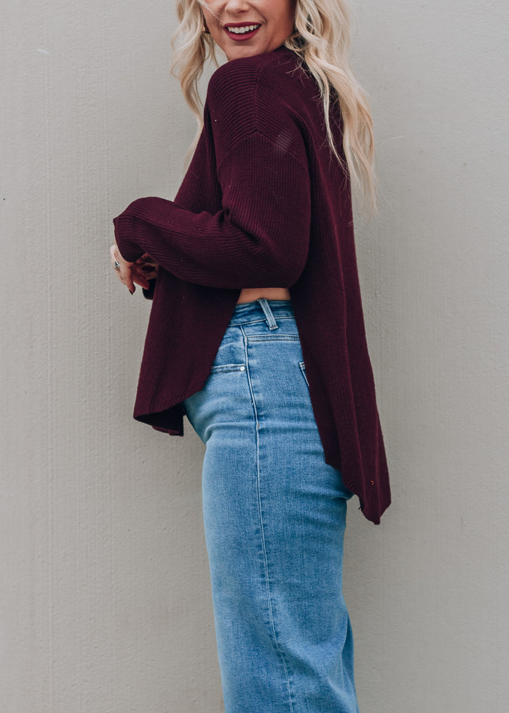 Warm knit tops