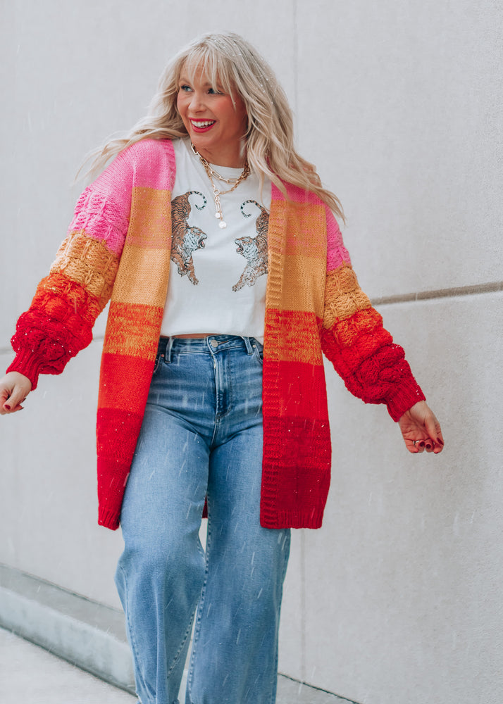 Sunsets Cozy Cardigan