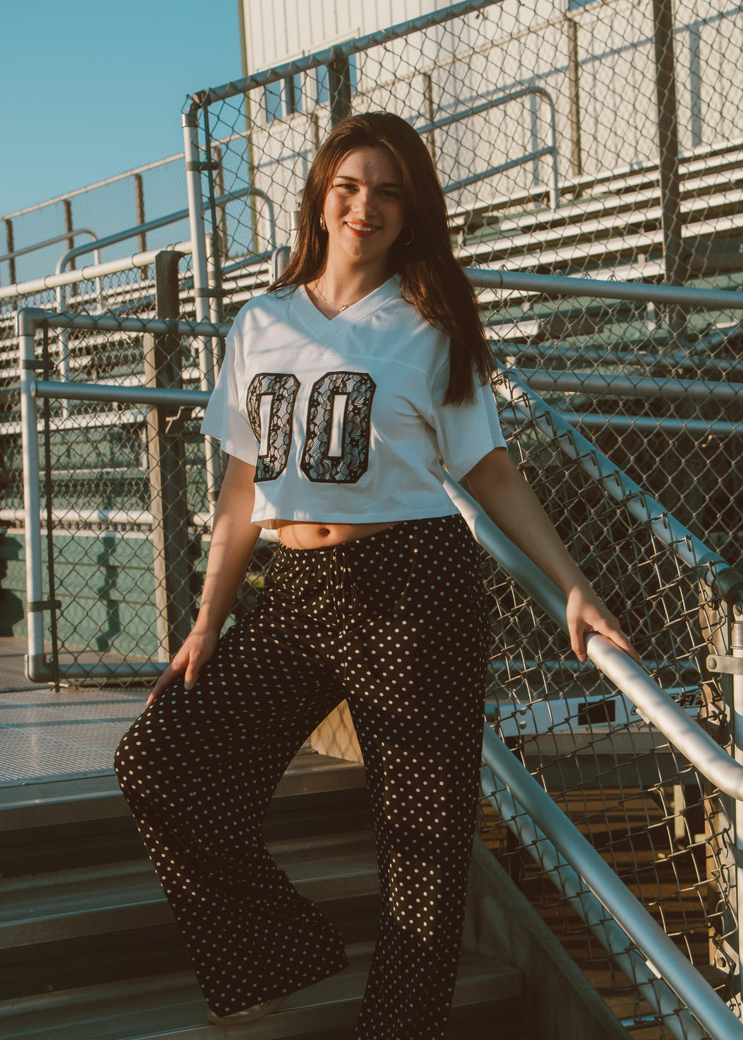 Friday Night Lights White Tee