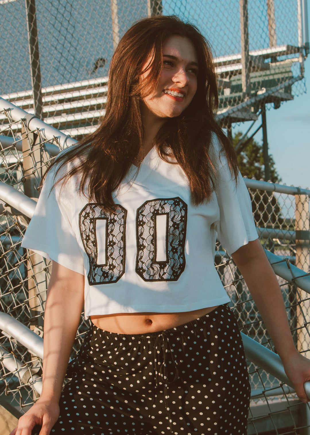 Friday Night Lights White Tee