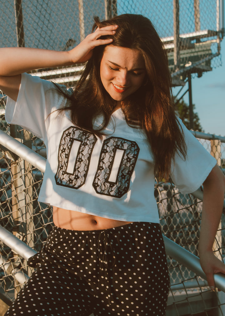 Friday Night Lights White Tee