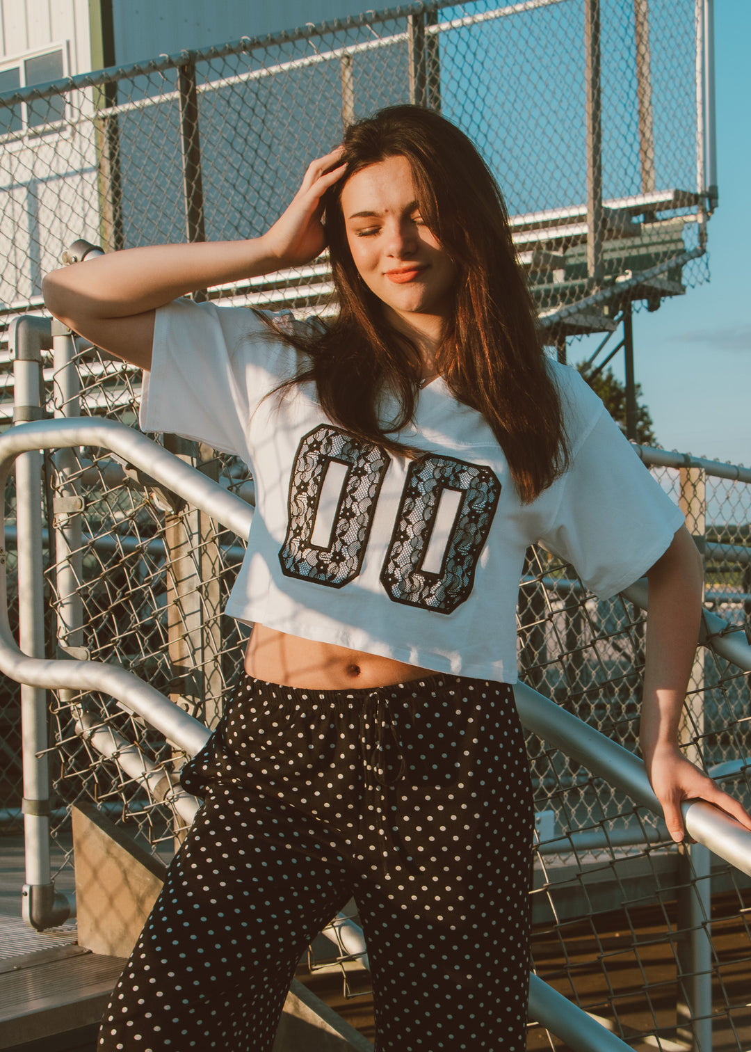 Friday Night Lights White Tee