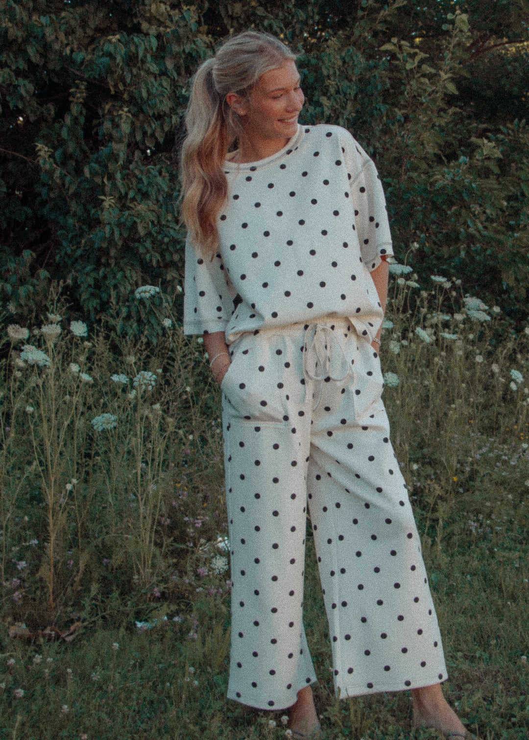 Pop Quiz Polka Dot Set