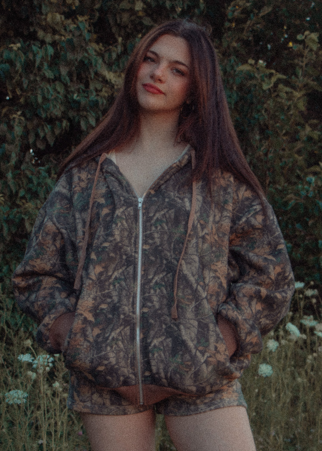 Camo Crush Zip-Up Jacket