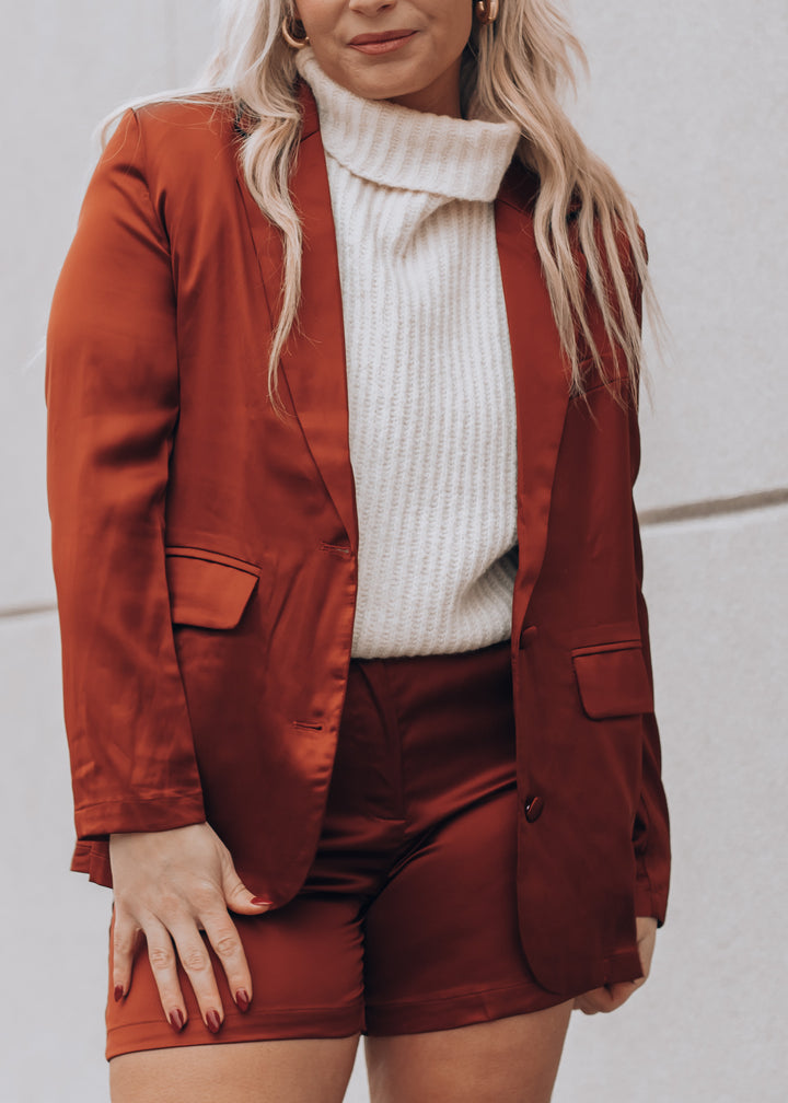 Copper Blazer Set